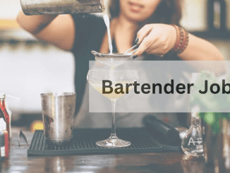 Bartender Job